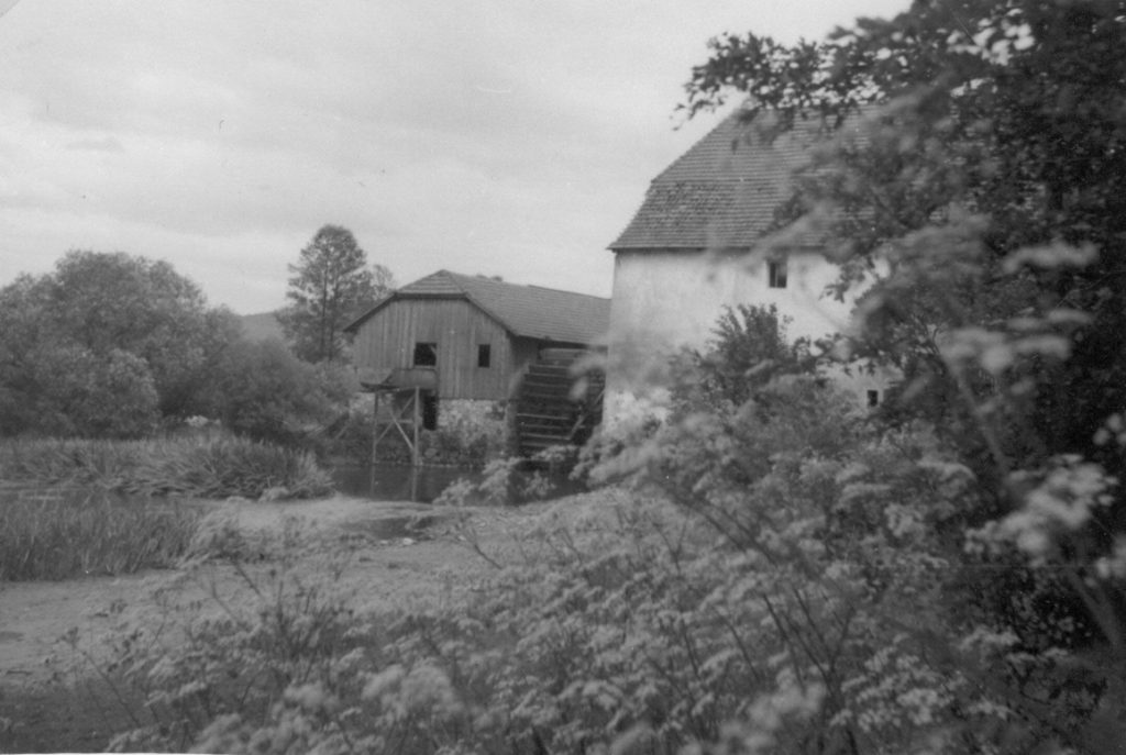 Stadtarchiv Cham Mühle-Altenmarkt 1950er Jahre